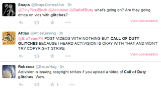 Illustration for article titled Activision Targets Call Of Duty Glitch Videos For Take Down